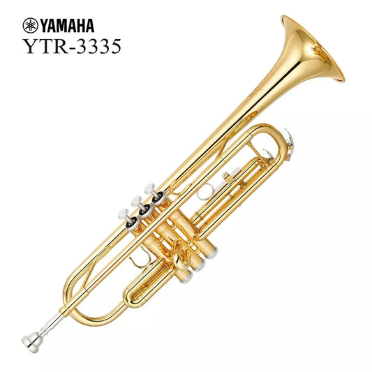 Yamaha YTR-3335 Bb Trumpet Gold Lacquer with case Mouth peace Genuine product