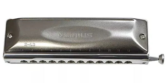 SUZUKI Sirius S-48S Chromatic Harmonica 12 holes 48 sounds Key C genuine New