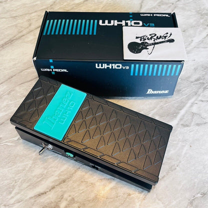 Ibanez WH10V3 Classic Reissue Wah Guitar Effects Pedal Black Brand New