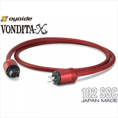 OYAIDE VONDITA-X Power Cable 1.8m / 5.9ft 102SSC Genuine product New