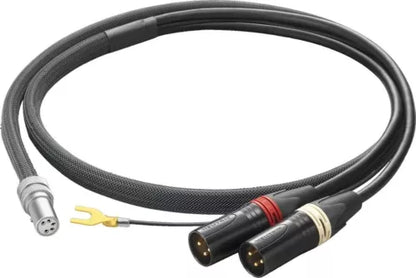 PHASEMATION CC-1200D Balanced transmission Phono Cable 5P DIN - XLR×2 1.2m