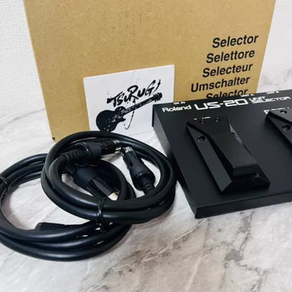 Roland US-20 Unit Selector Guitar Effects Pedal GK Synthesizer Black Genuine New