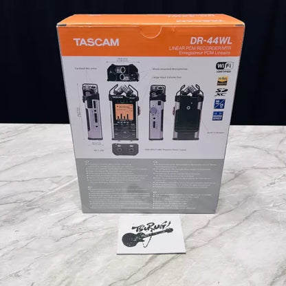 Tascam Dr-44Wl Ver2-J Linear Pcm Recorder Wi-Fi Remote Control Shock Mount NEW