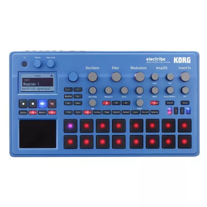 KORG ELECTRIBE2 BL Electribe Music Production Station Blue w/ ac adpter