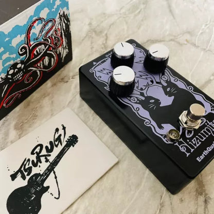 EarthQuaker Devices Hizumitas Gloss Black Fuzz Guitar Effect Pedal Limited New