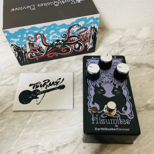 EarthQuaker Devices Hizumitas Gloss Black Fuzz Guitar Effect Pedal Limited New