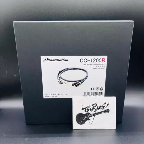 PHASEMATION CC-1200R Balanced transmission Phono Cable RCA×2- XLR×2 1.2m