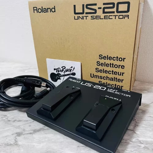 Roland US-20 Unit Selector Guitar Effects Pedal GK Synthesizer Black Genuine New