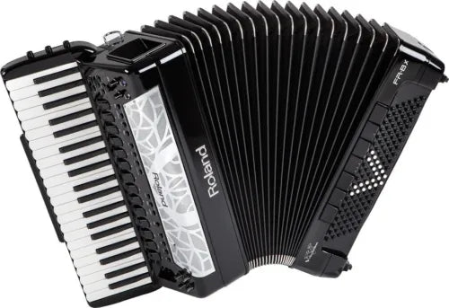 V-Accordion Roland FR-8X BK Black Piano-Type 41 Keyboard Brand New