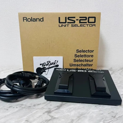 Roland US-20 Unit Selector Guitar Effects Pedal GK Synthesizer Black Genuine New