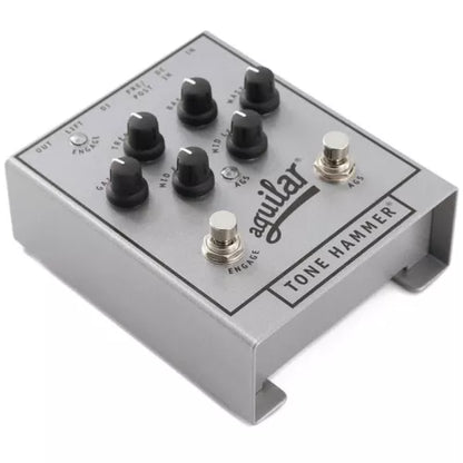 Aguilar Tone Hammer Silver Anniversary Bass Pedal DI OVERDRIVE EQ Preamp New