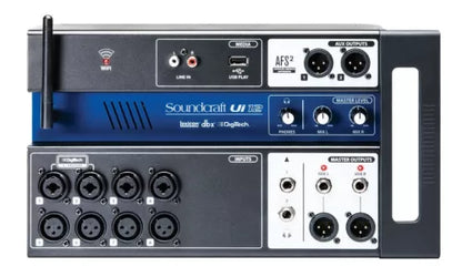 Soundcraft Ui12 Remote Controlled Digital Mixer Ui Series Wireless Operation New