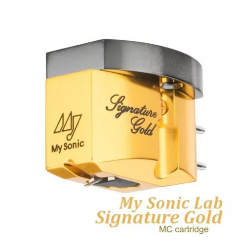 My Sonic Lab MC Cartridge Signature Gold low impedance type made in JAPAN New