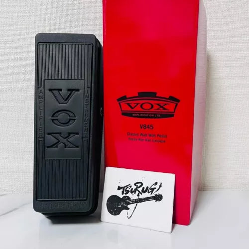 Vox V845 Classic Wah Electric Guitar Effects Pedal Brand New