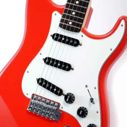 Fender Made in Japan Limited International Color guitar Stratocaster Morocco Red