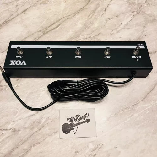 VOX VFS5 Footswitch for VT Series Amps genuine product Brand New