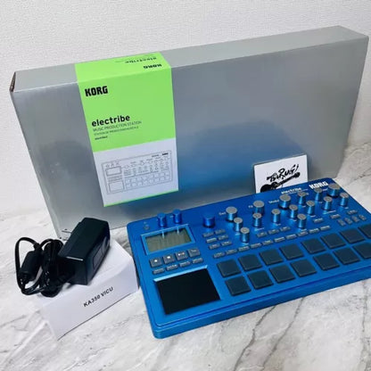 KORG ELECTRIBE2 BL Electribe Music Production Station Blue w/ ac adpter