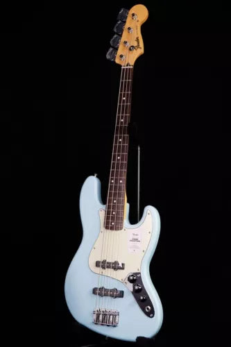 Fender Made in Japan Junior Collection Jazz Bass Satin Daphne Blue w/gig bag New