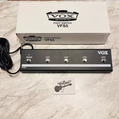 VOX VFS5 Footswitch for VT Series Amps genuine product Brand New