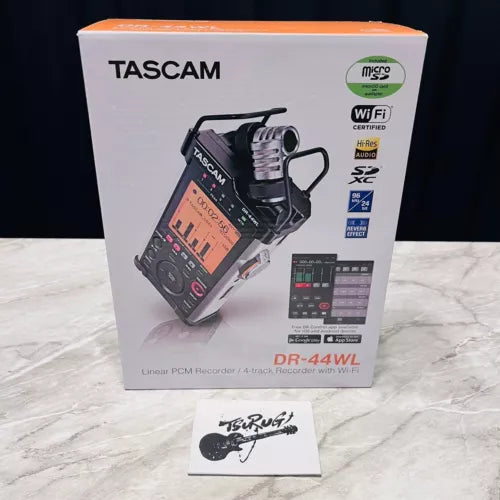 Tascam Dr-44Wl Ver2-J Linear Pcm Recorder Wi-Fi Remote Control Shock Mount NEW