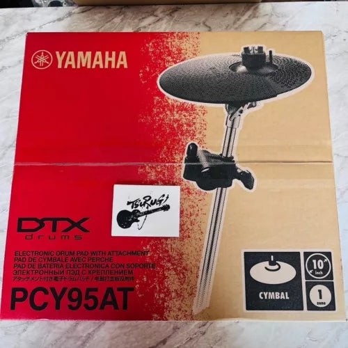 Yamaha PCY95AT Electronic Drum 10" Cymbal Pad Genuine Product w/Holder genuine