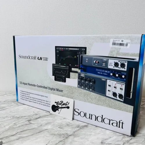 Soundcraft Ui12 Remote Controlled Digital Mixer Ui Series Wireless Ope ...