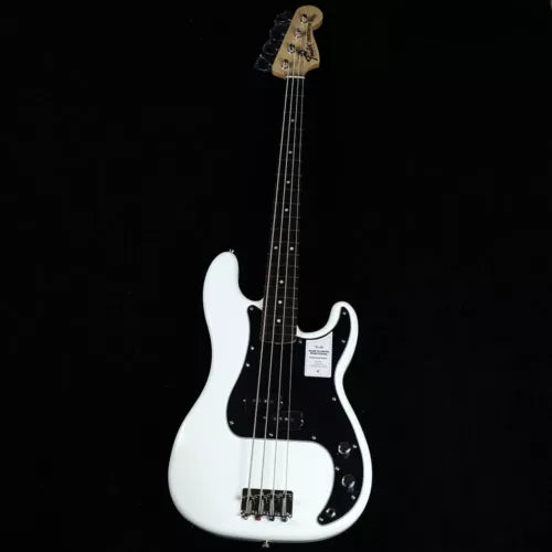 Fender Made in Japan Traditional 70s Precision Bass Arctic White Bass Guitar Jew