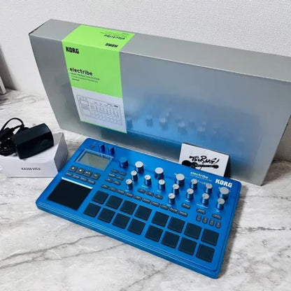 KORG ELECTRIBE2 BL Electribe Music Production Station Blue w/ ac adpter