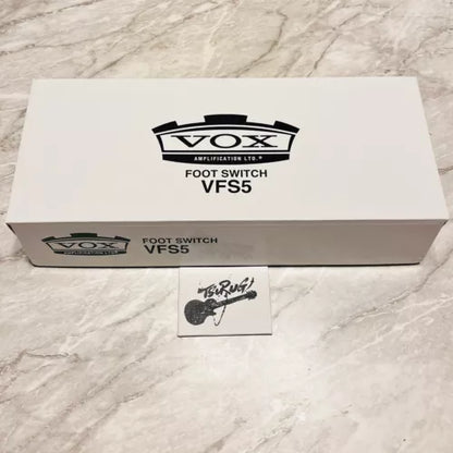 VOX VFS5 Footswitch for VT Series Amps genuine product Brand New