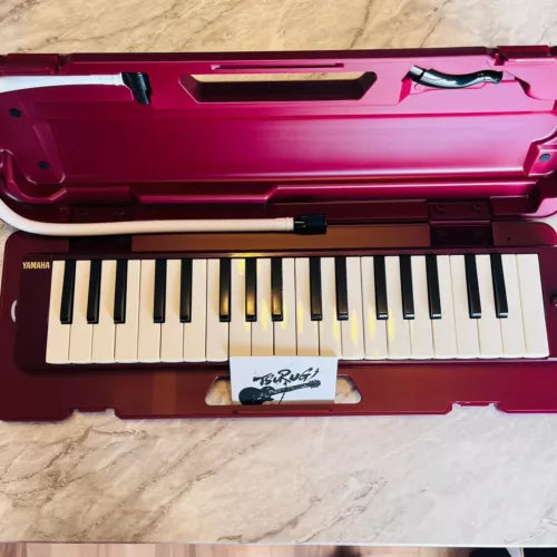 Yamaha P-37D P37D Pianica Melodica Wind Keyboard 100% Genuine Wine Red New