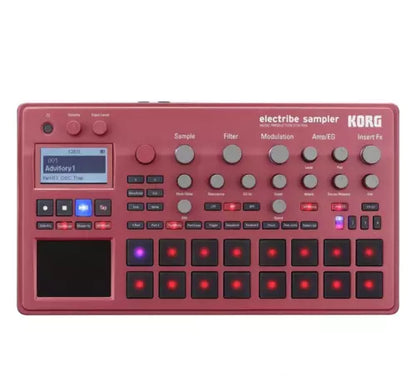 KORG ELECTRIBE2S-RD Synthesizer Sequencer Brand New w/ cable