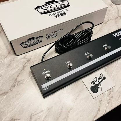 VOX VFS5 Footswitch for VT Series Amps genuine product Brand New