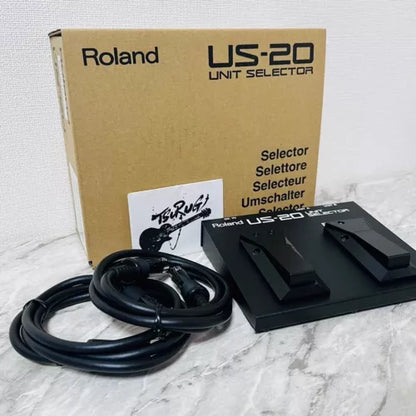 Roland US-20 Unit Selector Guitar Effects Pedal GK Synthesizer Black Genuine New