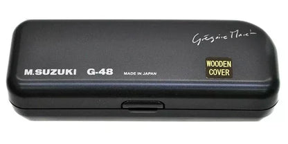 SUZUKI G-48W Chromatic Harmonica Gregoa Series Wooden Cover Model 3-Octave New