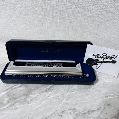 Suzuki SCX-64 Chromatic Harmonica 16 Holes 64 Sound Standard w/Plastic Case