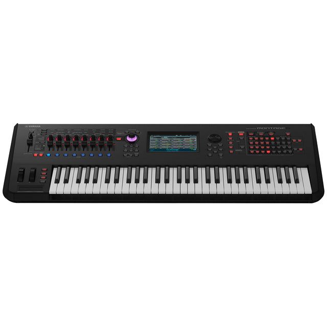 Yamaha MONTAGE 6 Synthesizer Workstation 61 Key Black White Brand New