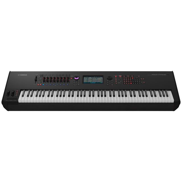 YAMAHA MONTAGE8 WH 88-Key Keyboard Synthesizer Black WHITE