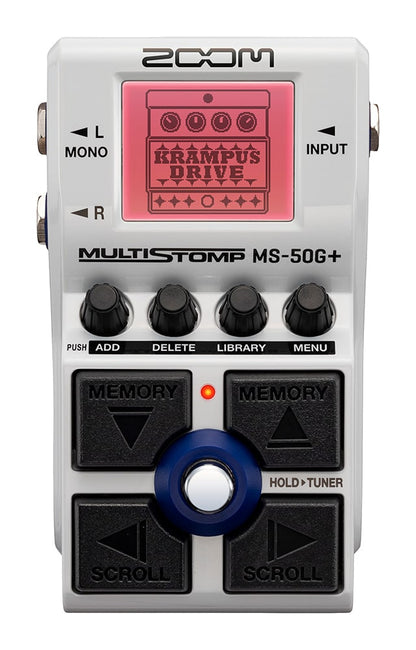 Zoom MS-50G+ MultiStomp Multi-effects Pedal Genuine product New