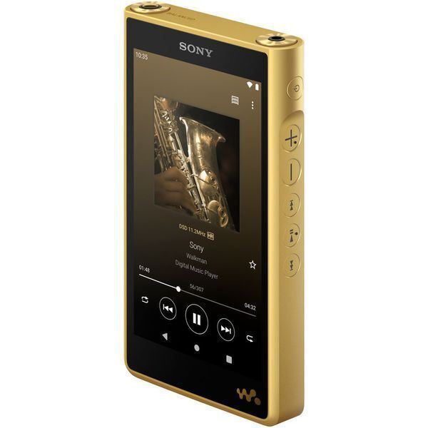 SONY NW‐WM1ZM2 Signature Series Walkman 256GB Android 11 MP3 Player Gold genuine