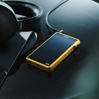 SONY NW‐WM1ZM2 Signature Series Walkman 256GB Android 11 MP3 Player Gold genuine