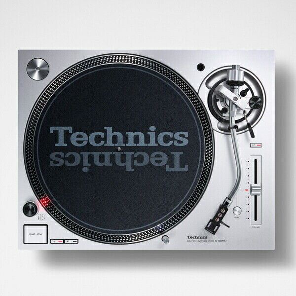 Technics SL-1200MK7 Silver Direct-Drive Professional DJ Turntable genuine New