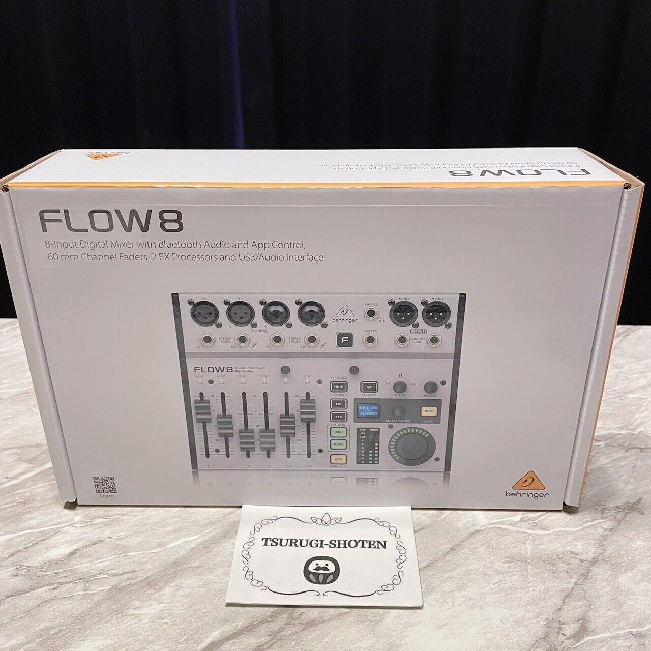 Behringer FLOW 8 8-input Digital Mixer with Bluetooth JAPAN – TSURUGI