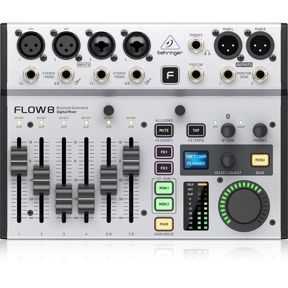 Behringer FLOW 8 8-input Digital Mixer with Bluetooth JAPAN