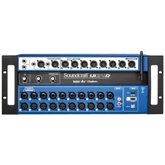 Soundcraft Ui24R 24-channel Wi-Fi controlled digital mixer Multi Recorder New