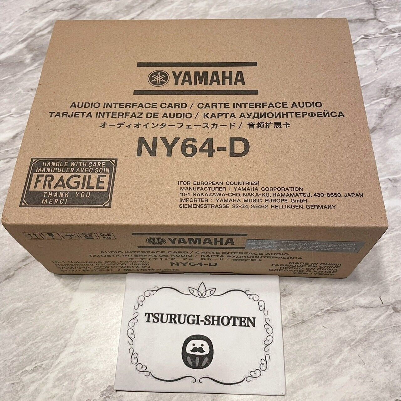 Yamaha NY64-D Dante Card for TF series Genuine product Brabd NEW