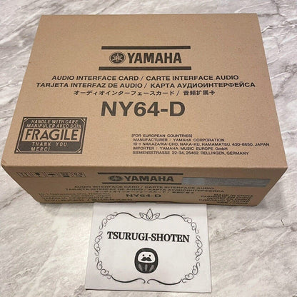 Yamaha NY64-D Dante Card for TF series Genuine product Brabd NEW