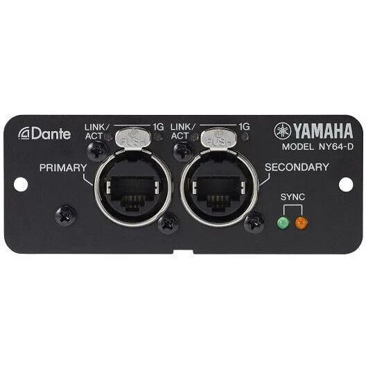 Yamaha NY64-D Dante Card for TF series Genuine product Brabd NEW