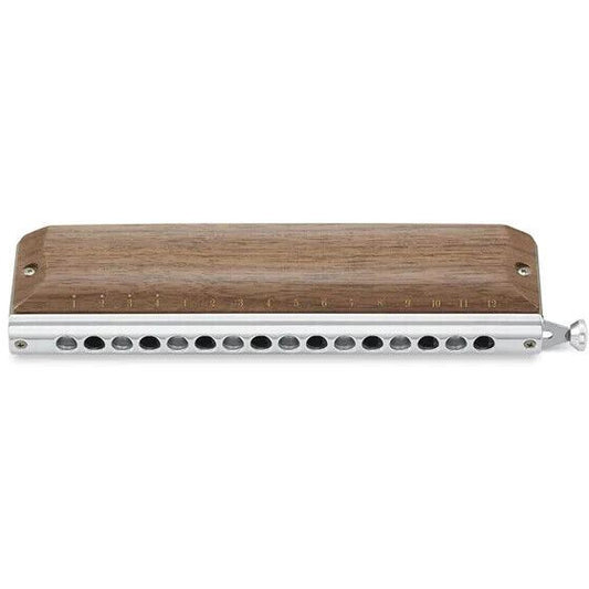 SUZUKI S-64CW Chromatic Harmonica Sirius Series Wooden Cover Model New with case