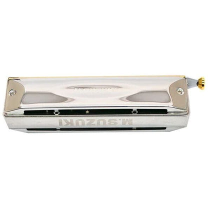 SUZUKI F-48S 12-hole 48-note fabulous chromatic harmonica New Special Order Item