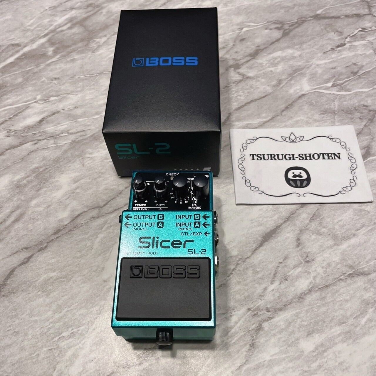 Boss SL-2 Slicer Audio Pattern Processor Guitar Effects Pedal